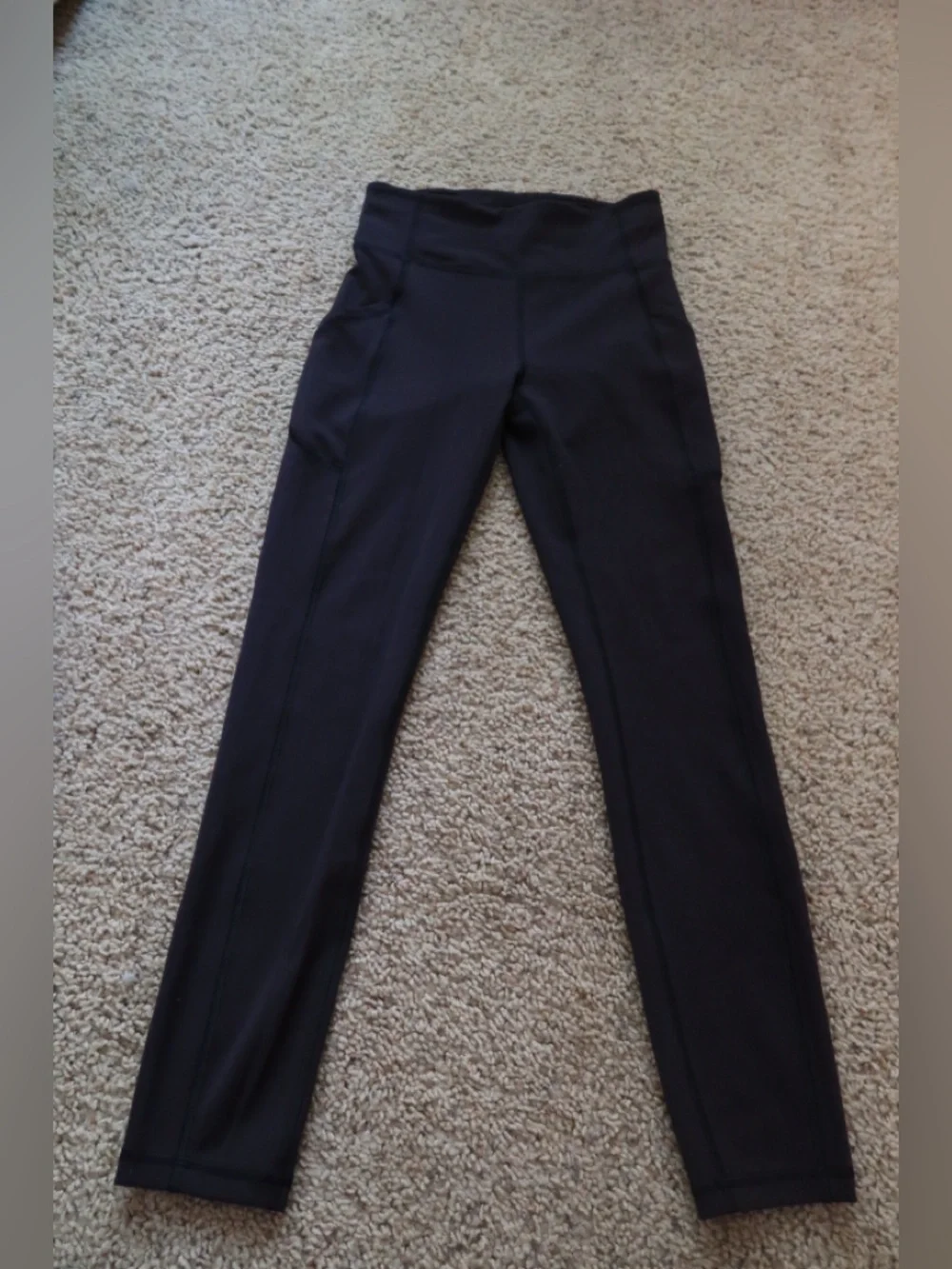lululemon athletica Black High-Rise Leggings invigorate with pockets - Picture 1 of 4